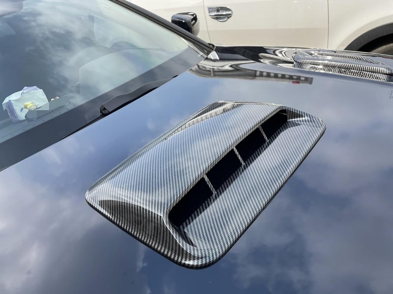 UTMEKUKI 3PCS Car Hood Air Vents Universal Hood Vents for Car Hood Scoop Bonnet Vent Hood Air Intake Trim Cover - Image 4
